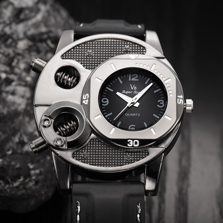 Detonating V8 wristwatch